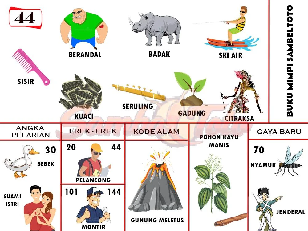 buku mimpi erek erek togel 44