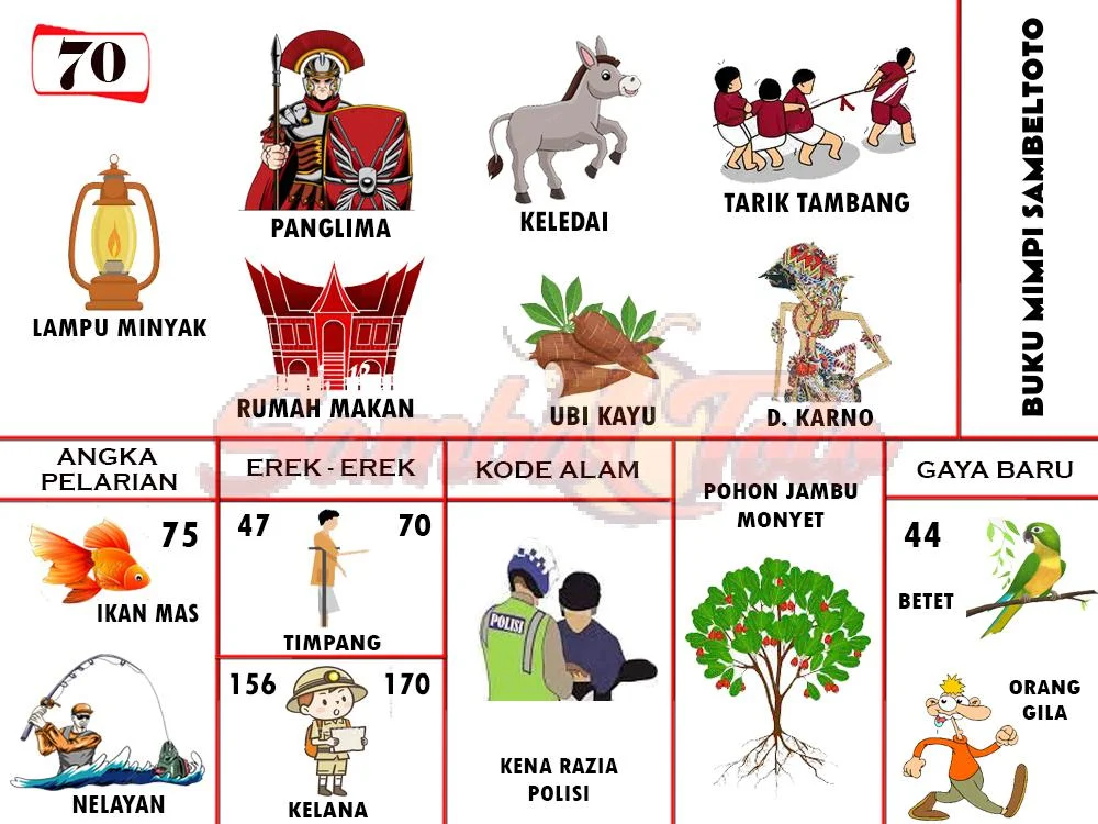 buku mimpi erek erek togel 70