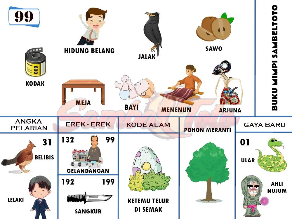 buku mimpi erek erek togel 99